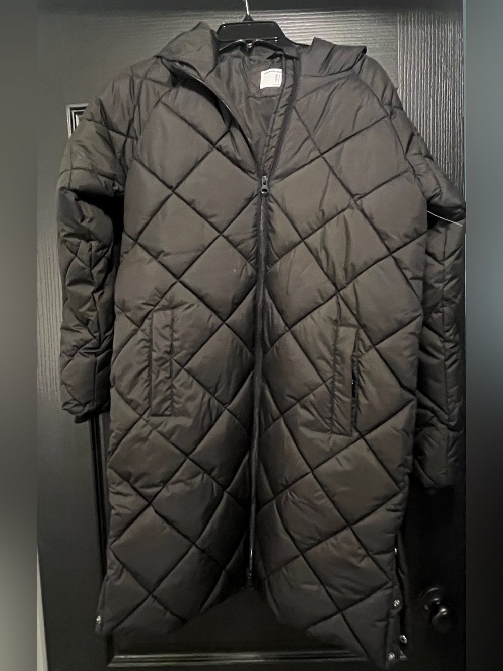 Puffer Jacket, Heavyweight Diamond Quilted Knee Length S. 1957/C-3 - Picture 6 of 8